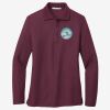 Women's Silk Touch Long Sleeve Polo Thumbnail