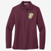 Women's Silk Touch Long Sleeve Polo Thumbnail