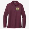 Women's Silk Touch Long Sleeve Polo Thumbnail