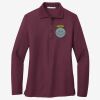 Women's Silk Touch Long Sleeve Polo Thumbnail