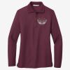 Women's Silk Touch Long Sleeve Polo Thumbnail