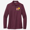 Women's Silk Touch Long Sleeve Polo Thumbnail