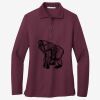 Women's Silk Touch Long Sleeve Polo Thumbnail