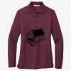 Women's Silk Touch Long Sleeve Polo Thumbnail