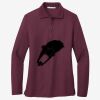 Women's Silk Touch Long Sleeve Polo Thumbnail