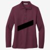 Women's Silk Touch Long Sleeve Polo Thumbnail