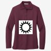 Women's Silk Touch Long Sleeve Polo Thumbnail