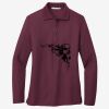 Women's Silk Touch Long Sleeve Polo Thumbnail