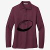 Women's Silk Touch Long Sleeve Polo Thumbnail