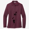 Women's Silk Touch Long Sleeve Polo Thumbnail