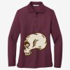 Women's Silk Touch Long Sleeve Polo Thumbnail