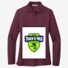Women's Silk Touch Long Sleeve Polo Thumbnail
