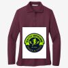 Women's Silk Touch Long Sleeve Polo Thumbnail