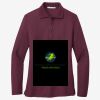 Women's Silk Touch Long Sleeve Polo Thumbnail