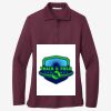 Women's Silk Touch Long Sleeve Polo Thumbnail