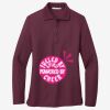 Women's Silk Touch Long Sleeve Polo Thumbnail